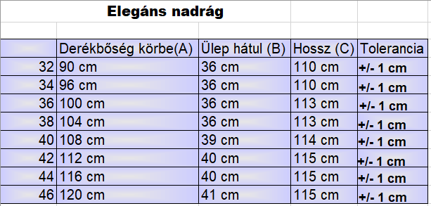 elegáns-nadrág-mérettáblázat