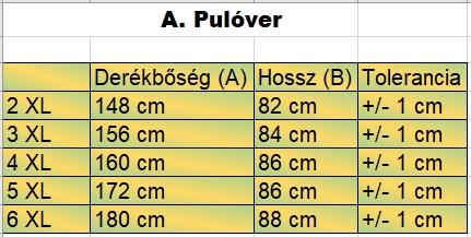 A.Antracit Elegant zsebes nagyméretű férfi galléros pulóver mérettáblázata2